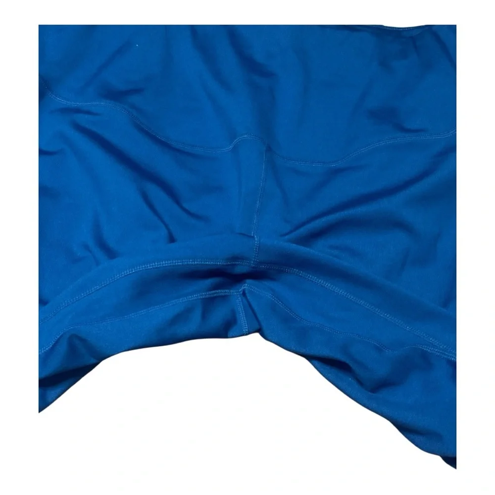 NIKE One Women’s Plus Tight Fit Mid Rise 7/8 Running Tights | 3X | Blue - Picture 4 of 6